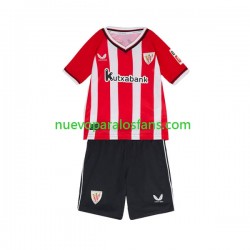 Camiseta de Fútbol Athletic Bilbao Niño Casa 2023-2024 Manga Corta