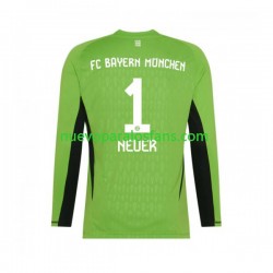 Camiseta de Fútbol Bayern de Múnich Manuel Neuer 1 Portero Hombre Exterior 2023-2024 Manga Larga