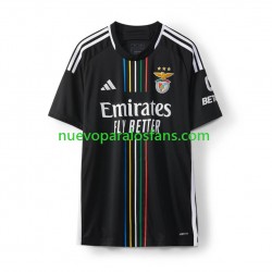 Camiseta de Fútbol Benfica Hombre Exterior 2023-2024 Manga Corta