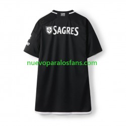 Camiseta de Fútbol Benfica Hombre Exterior 2023-2024 Manga Corta