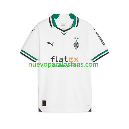 Camiseta de Fútbol Rusia Bo Monchengladbach Hombre Casa 2023-2024 Manga Corta