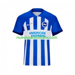 Camiseta de Fútbol Brighton & Hove Albion Hombre Casa 2023-2024 Manga Corta