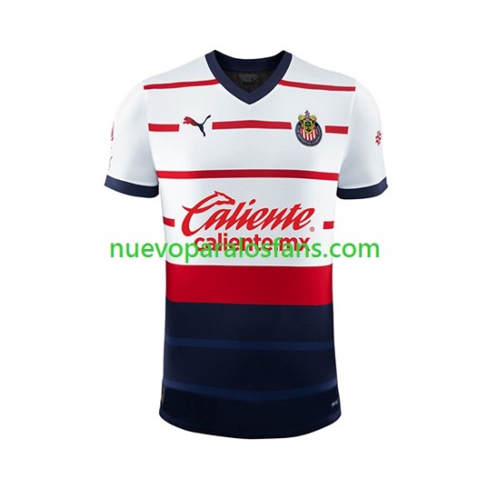 Camiseta de Fútbol CD Guadalajara Hombre Exterior 2023-2024 Manga Corta
