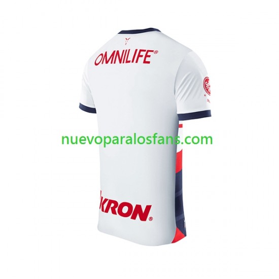 Camiseta de Fútbol CD Guadalajara Hombre Exterior 2023-2024 Manga Corta