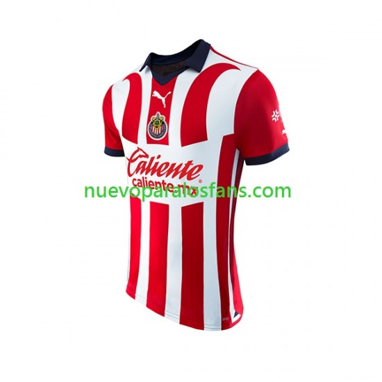 Camiseta de Fútbol CD Guadalajara Hombre Casa 2023-2024 Manga Corta