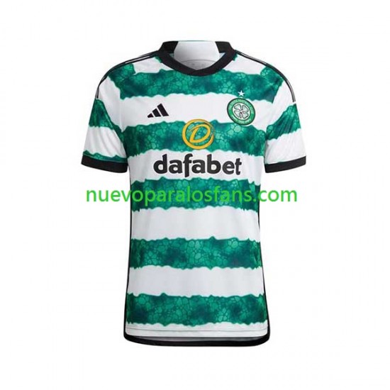 Camiseta de Fútbol Celtic Hombre Casa 2023-2024 Manga Corta