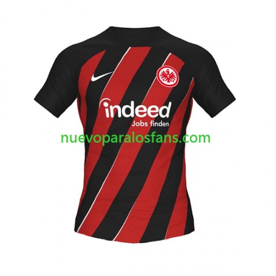 Camiseta de Fútbol Eintracht Frankfurt Hombre Casa 2023-2024 Manga Corta