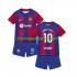 Camiseta de Fútbol FC Barcelona Ansu Fati 10 Niño Casa 2023-2024 Manga Corta