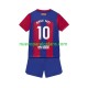 Camiseta de Fútbol FC Barcelona Ansu Fati 10 Niño Casa 2023-2024 Manga Corta