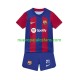 Camiseta de Fútbol FC Barcelona Frenkie de Jong 21 Niño Casa 2023-2024 Manga Corta