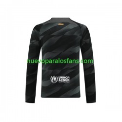 Camiseta de Fútbol FC Barcelona Portero Hombre Exterior 2023-2024 Manga Larga