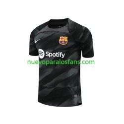 Camiseta de Fútbol FC Barcelona Portero Hombre Exterior 2023-2024 Manga Corta