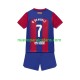 Camiseta de Fútbol FC Barcelona Ousmane Dembele 7 Niño Casa 2023-2024 Manga Corta