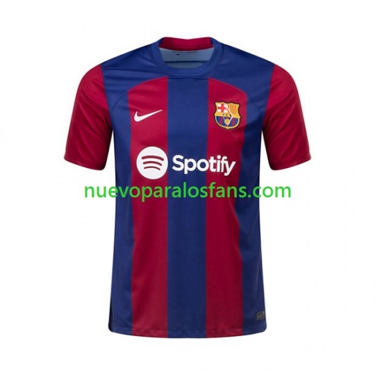 Camiseta de Fútbol FC Barcelona Pedri 8 Hombre Casa 2023-2024 Manga Corta