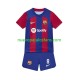 Camiseta de Fútbol FC Barcelona Pedri 8 Niño Casa 2023-2024 Manga Corta