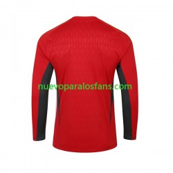 Camiseta de Fútbol Fulham Portero Hombre Casa 2023-2024 Manga Larga