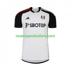 Camiseta de Fútbol Fulham Hombre Casa 2023-2024 Manga Corta