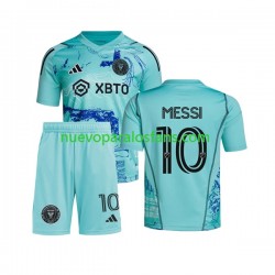 Camiseta de Fútbol Inter Miami Lionel Messi 10 Special Niño Casa 2023-2024 Manga Corta