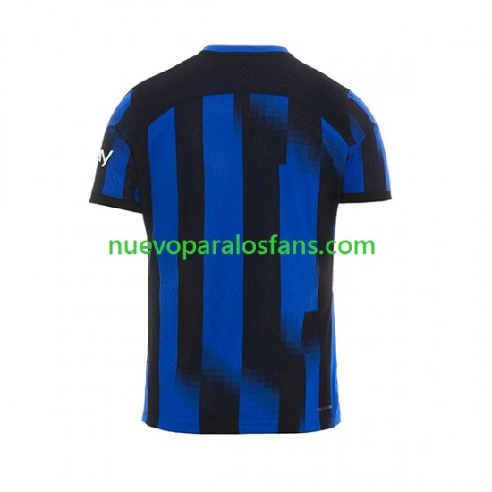 Camiseta de Fútbol Inter Milan Hombre Casa 2023-2024 Manga Corta