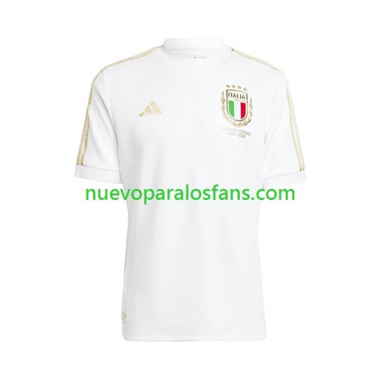 Camiseta de Fútbol Italia Anniversary Hombre Casa 2023 Manga Corta