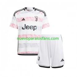 Camiseta de Fútbol Juventus Niño Exterior 2023-2024 Manga Corta