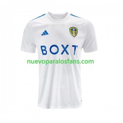 Camiseta de Fútbol Leeds United Hombre Casa 2023-2024 Manga Corta