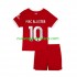 Camiseta de Fútbol Liverpool Alexis Mac Allister 10 Niño Casa 2023-2024 Manga Corta