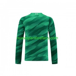 Camiseta de Fútbol Liverpool Portero Hombre Casa 2023-2024 Manga Larga