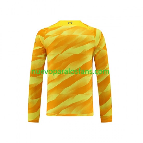 Camiseta de Fútbol Liverpool Portero Hombre Tercera 2023-2024 Manga Larga