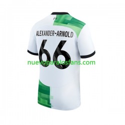 Camiseta de Fútbol Liverpool Trent Alexander-Arnold 66 Hombre Exterior 2023-2024 Manga Corta