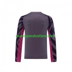 Camiseta de Fútbol Manchester City Portero Hombre Exterior 2023-2024 Manga Larga