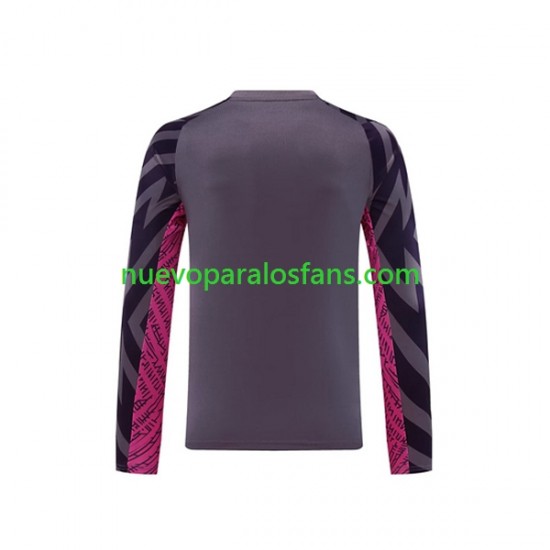 Camiseta de Fútbol Manchester City Portero Hombre Exterior 2023-2024 Manga Larga