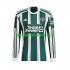 Camiseta de Fútbol Manchester United Hombre Exterior 2023-2024 Manga Larga