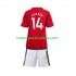 Camiseta de Fútbol Manchester United Eriksen 14 Niño Casa 2023-2024 Manga Corta