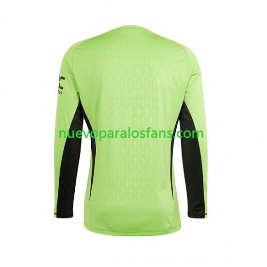 Camiseta de Fútbol Manchester United Portero Hombre Casa 2023-2024 Manga Larga