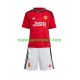 Camiseta de Fútbol Manchester United Niño Casa 2023-2024 Manga Corta