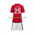 Camiseta de Fútbol Manchester United Sancho 25 Niño Casa 2023-2024 Manga Corta