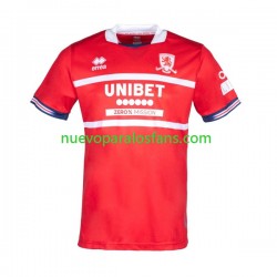 Camiseta de Fútbol Middlesbrough Hombre Casa 2023-2024 Manga Corta