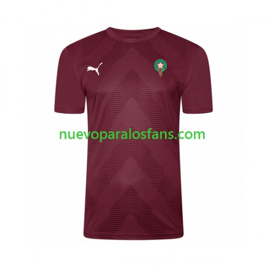 Camiseta de Fútbol Marruecos Portero Hombre Casa 2022 Manga Corta
