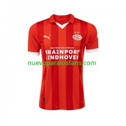 Camiseta de Fútbol PSV Eindhoven Hombre Casa 2023-2024 Manga Corta