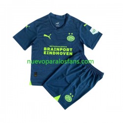 Camiseta de Fútbol PSV Eindhoven Niño Tercera 2023-2024 Manga Corta