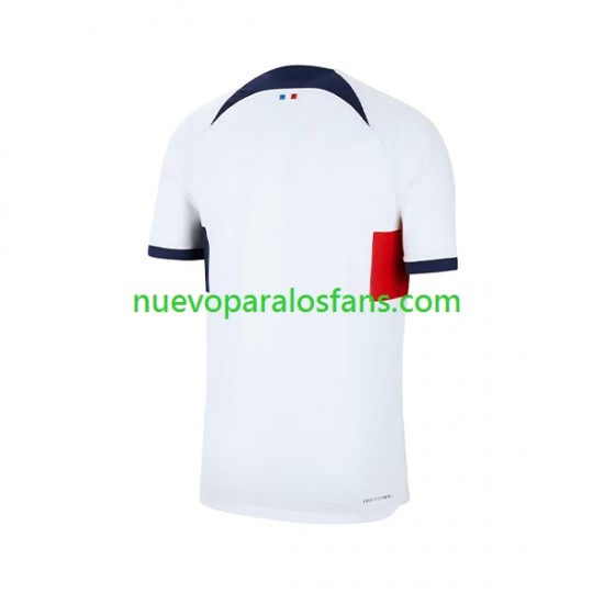 Camiseta de Fútbol Paris Saint-Germain Hombre Exterior 2023-2024 Manga Corta
