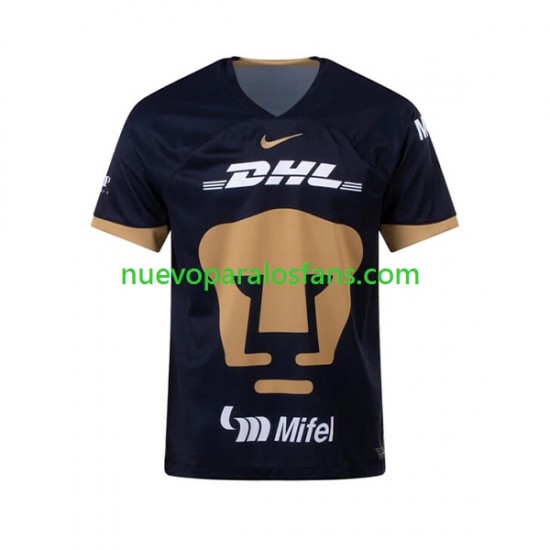 Camiseta de Fútbol Pumas UNAM Hombre Exterior 2023-2024 Manga Corta