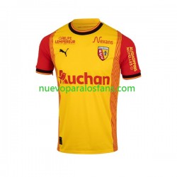 Camiseta de Fútbol RC Lens Hombre Casa 2023-2024 Manga Corta