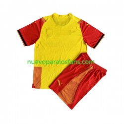 Camiseta de Fútbol RC Lens Niño Casa 2023-2024 Manga Corta