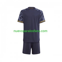 Camiseta de Fútbol Real Madrid Niño Exterior 2023-2024 Manga Corta