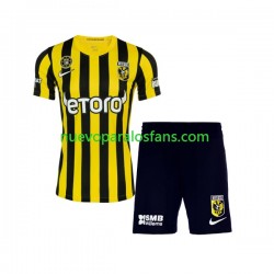 Camiseta de Fútbol SBV Vitesse Niño Casa 2022-2023 Manga Corta