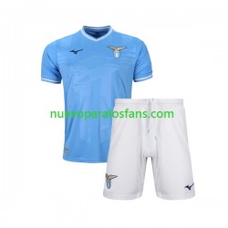 Camiseta de Fútbol SS Lazio Niño Casa 2023-2024 Manga Corta