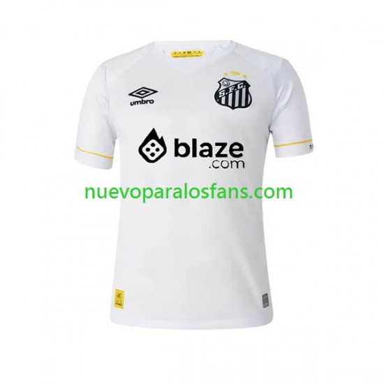 Camiseta de Fútbol Santos FC Hombre Casa 2023-2024 Manga Corta