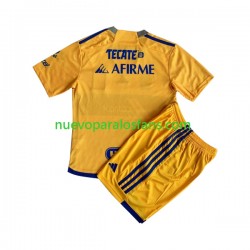 Camiseta de Fútbol Tigres UANL Niño Casa 2023-2024 Manga Corta